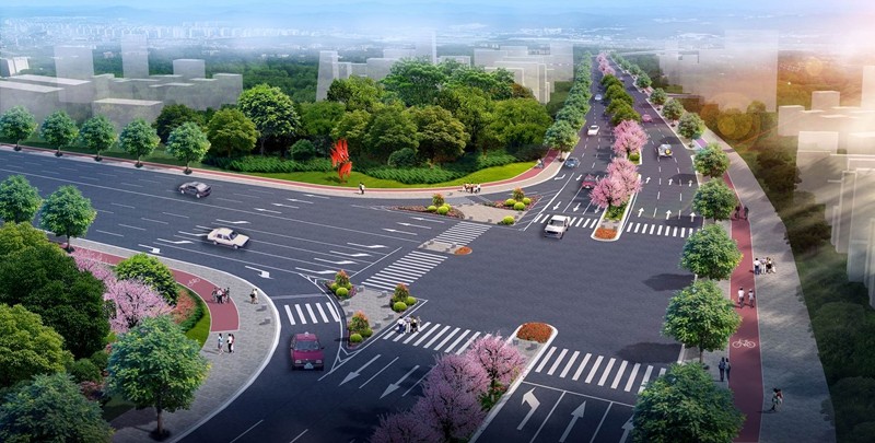 水濂山路道路升级改造工程